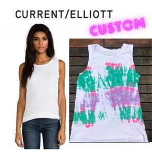 Current Elliott Muscle Tee Tie Dye (#4)